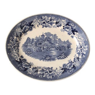 Thomas Hughes & Son Ironstone Platter For Sale