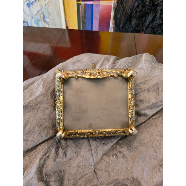 Late 19th Century Antique Christofle Style Bronze Figural Jewel Box Casket For Sale - Image 10 of 11