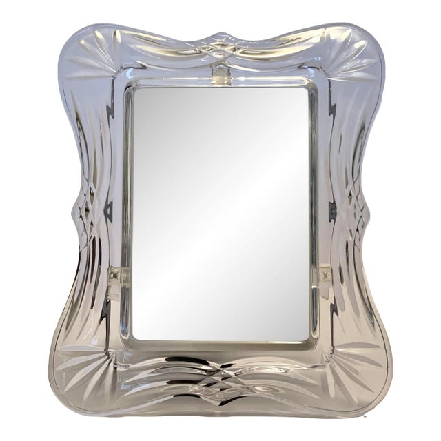 Vintage Glass Picture Frame For Sale