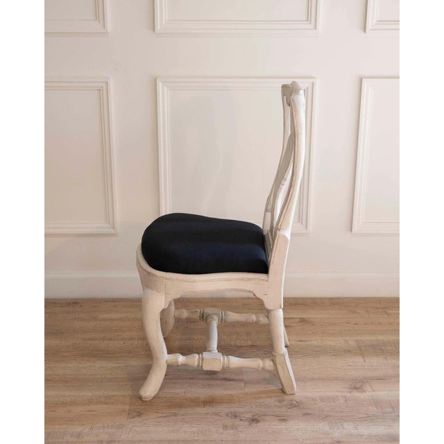 Set of eight Swedish chairs dates to the mid-18th century, circa 1760 For Sale - Image 11 of 11