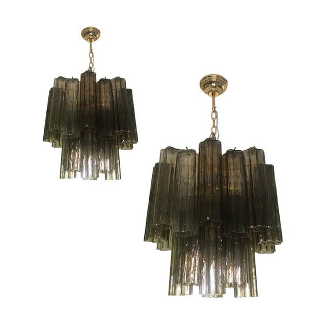 Murano Glass Chandeliers by Simoeng, Set of 2 For Sale - Image 14 of 14