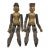 Early 20th Century Antique Chinese Gilt Carved Camphor Wood Adult Toys For Sale