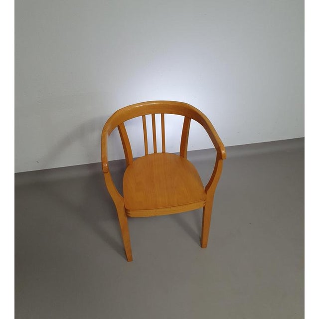 Brown Art Deco or Bauhaus Armchairs, Set of 2 For Sale - Image 8 of 18