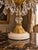 Metal 1990 French Louis XVI Gold Bronze Crystal Lamp For Sale - Image 7 of 17