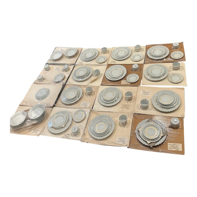 Vintage Haviland & Co Aesthetic Movement China Set - 78 pcs For Sale
