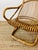 Vintage 1960s Tito Angoli Rattan Chair For Sale - Image 9 of 12