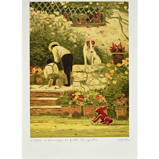 Antonio Saliola, Brother Rabbit's Afternoon, 2000s, Lithograph For Sale