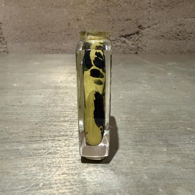 For your consideration, a vintage Chinese reverse-painted (inside-painted) glass scent or snuff bottle. Artisans use...