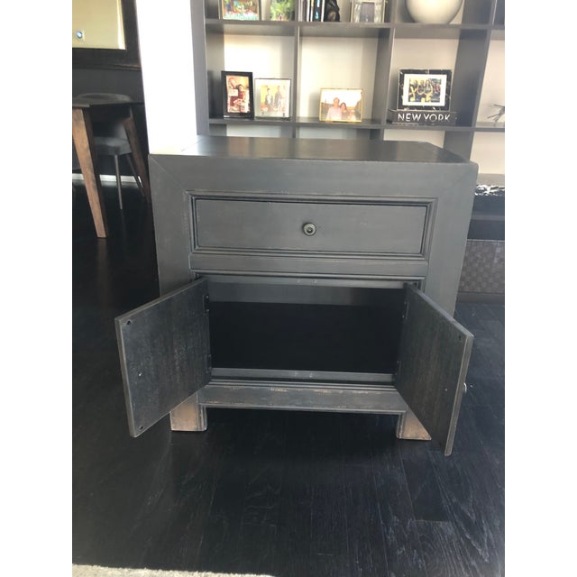 Pottery Barn Dawson Side Table Chairish