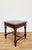 Umbertine Hand-Carved Walnut Side Tables, Italy, Late 19th Century, 1890s, Set of 2 For Sale - Image 6 of 14
