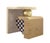 Beige Bohld Side Table by Malabar For Sale - Image 8 of 10