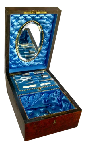 Mid 19th Century French Napoleon III Sewing Box