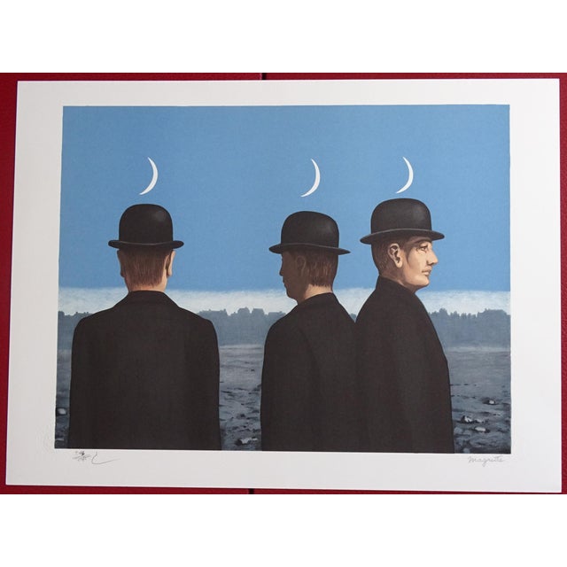 René MAGRITTE (1898-1967) Le Chef d'oeuvre ou les mystères de l'horizon (large format) Lithograph on vellum BFK Rives...