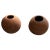 Round Ceramic Vases or Decorative Balls in Pink by Guy Bareff, 1970, Set of 2 For Sale - Image 6 of 6