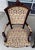 Brown Pair of Antique Eastlake Walnut Parlor Chairs With Floral Upholstery For Sale - Image 8 of 15
