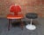 Black Mid 20th Century Eero Saarinen for Knoll International Stool with Original Fabric For Sale - Image 8 of 10