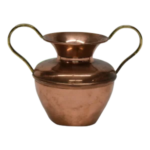 1980s Vintage Copper Vase