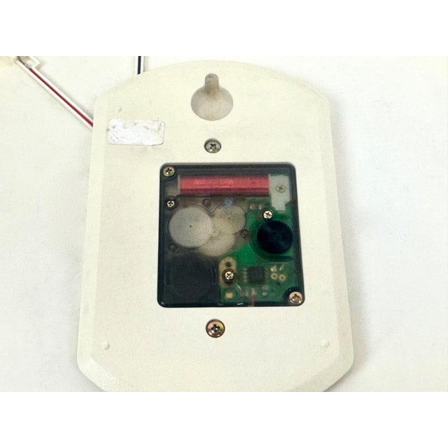 Plastic Japanese Postmodern Citizen Wall Clock, 1980s For Sale - Image 7 of 8