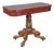 Early 19th Century Beautiful American Empire Mahogany Card or Game Table For Sale