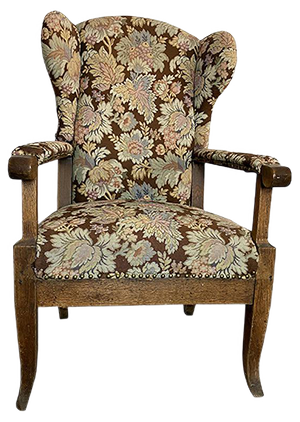 Biedermeier Chair with Adjustable Backrest