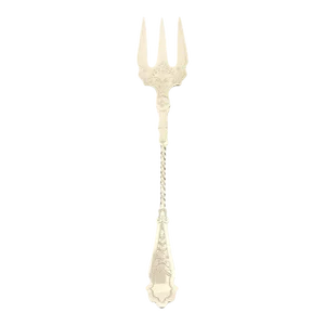 Late 19th Century Silver British Bread/Toast/Cake Fork