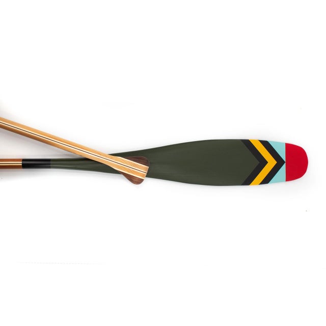 Sz: 57"L x 6"W Type: Beavertail Canoe Paddle Size: 6" x 57" Wood: Cherry sustainably sourced in Canada Finish: Matte...