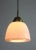 Mid-Century Opaline Glass & Brass Pendant Lamp For Sale - Image 10 of 11