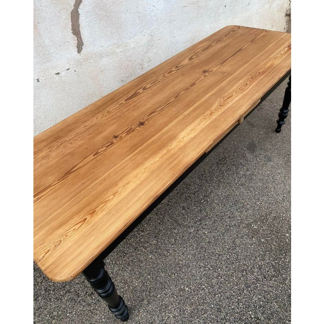 1950s Vintage Brasserie Table, 1950 For Sale - Image 5 of 6