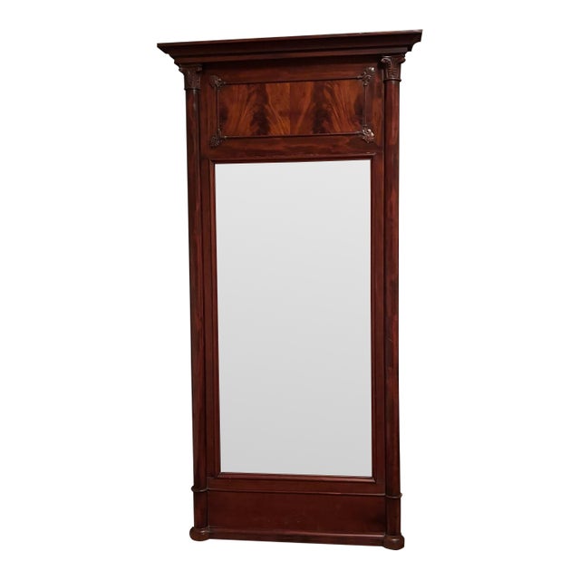 Large 19th Century Federal Mirror For Sale