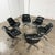 Marvelous MCM (Mid-Century Modern) to Modern Executive armchairs by Charles Pollock for Knoll set of 6. Each chair is...