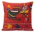 Boho Embroidered Suzani Pillow Cover 19'' X 19'' For Sale