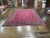 Width: 11 and 12 feet Length: 16 and 17 feet Color: Red Age: Old Materials: Wool Construction: Hand Knotted