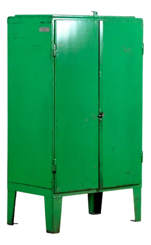 Industrial Iron Cabinet, 1960s