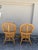 Pair of Vintage Bentwood Rattan & Wicker Armchairs With Spiral Arms, 1970s For Sale - Image 4 of 9