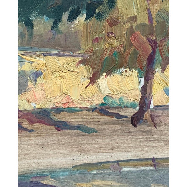Socialist Realism Oil Painting, Ukrainian Artist Sokolovsky, 1960s 23-19 For Sale - Image 4 of 6