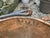 Huge Copper Pot with Iron handle which was discovered in an old New England home. The size is 25" across and 17" Tall....