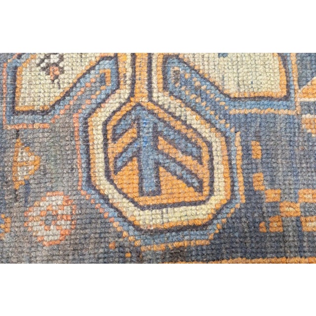 Antique Kurd Kazak Rug 3'2'' x 3'10'' For Sale - Image 10 of 12