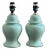 Late-20th Century Ceramic Ginger Jar Table Lamps — A Pair For Sale
