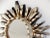 Late 20th Century Hollywood Regency Silver Gilt Carved Sunburst Mirror For Sale - Image 5 of 10