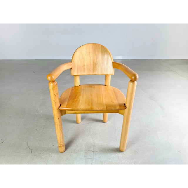 1960s Mid-Century Armchair in Beech by Rainer Daumiller, 1960s For Sale - Image 5 of 10