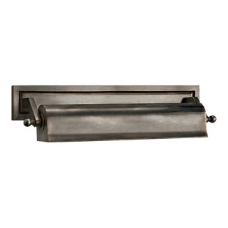Thomas O'Brien for Visual Comfort Signature Library 16" Picture Light in Bronze For Sale