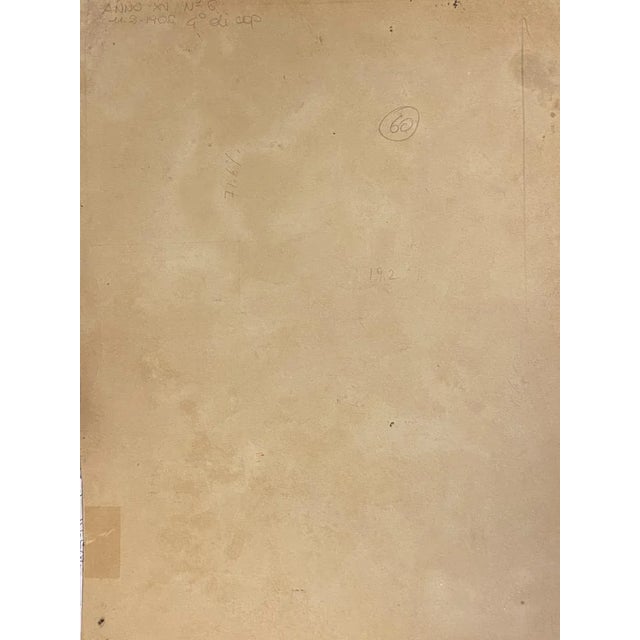 Daily life is an original drawing in mixed media on creamy cardboard realized by Gabriele Galantara (1865-1937). In good...