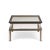 Mid 20th Century Romeo Rega Mid Century Chrome, Brass and Glass Coffee Table For Sale - Image 5 of 8