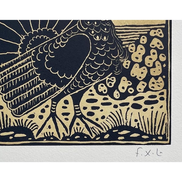 François-Xavier Lalanne, Le Dindon (The Turkey), 2004, Woodcut For Sale - Image 7 of 9