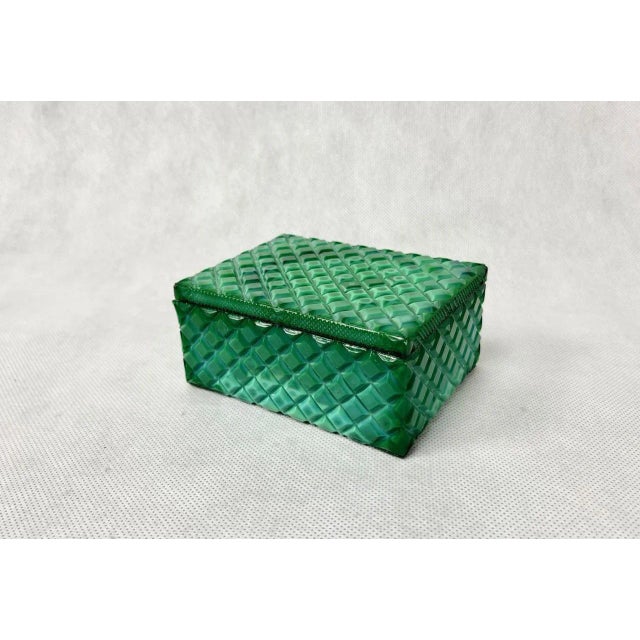 1960s Bohemian Malachite Box from Jablonecké Sklárny, 1960s For Sale - Image 5 of 5