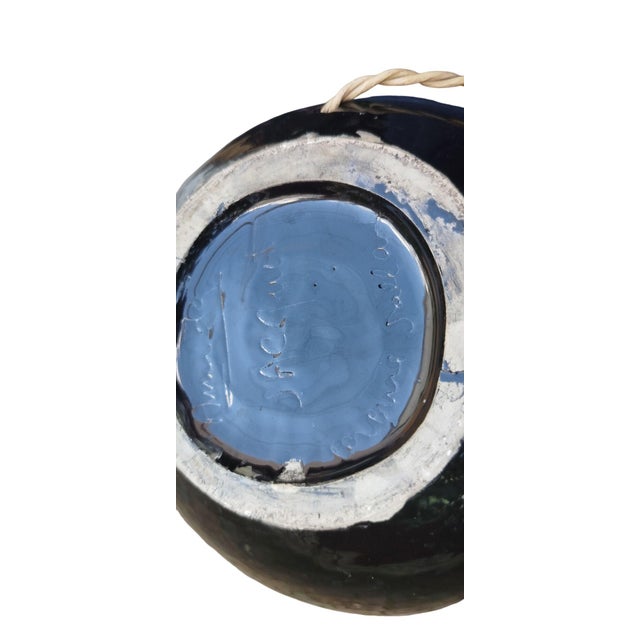 1950s French Atelier Cérenne Ceramic Lamp Base With Sgraffito Nude, Vallauris, C. 1950 For Sale - Image 13 of 13