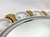 Mid-Century Modern Vintage Curly Metal Brass Shells Eliptical Wall Mirror from Hillebrandt, 1971 For Sale - Image 3 of 7