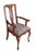 Queen Anne 6 Vintage Harden Queen Anne Style Solid Cherry Dining Chairs Set For Sale - Image 3 of 13