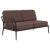 Ribbons Chocolate Double Right Sofa by Mowee For Sale - Image 6 of 6