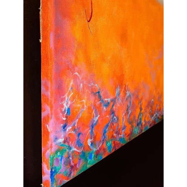 Gold José Gerson, Eve's Escape, Oil on Canvas, 2005 For Sale - Image 8 of 11